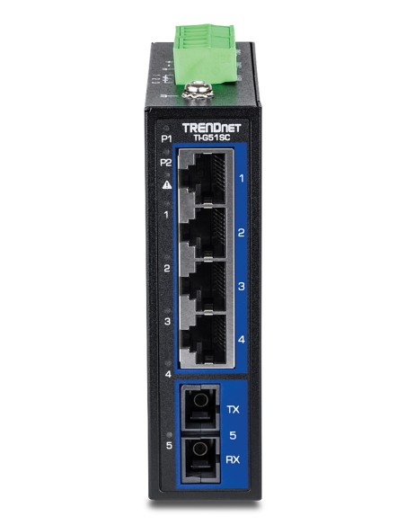 Trendnet TI-G51SC switch No administrado Gigabit Ethernet (10 100 1000) Negro