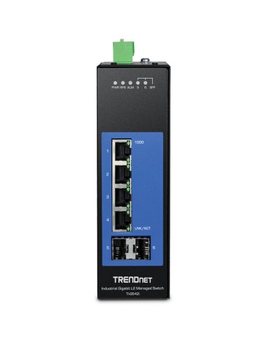 Trendnet TI-G642i Gestionado L2 Gigabit Ethernet (10 100 1000) Negro
