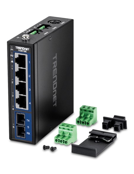 Trendnet TI-G51SC switch No administrado Gigabit Ethernet (10 100 1000) Negro