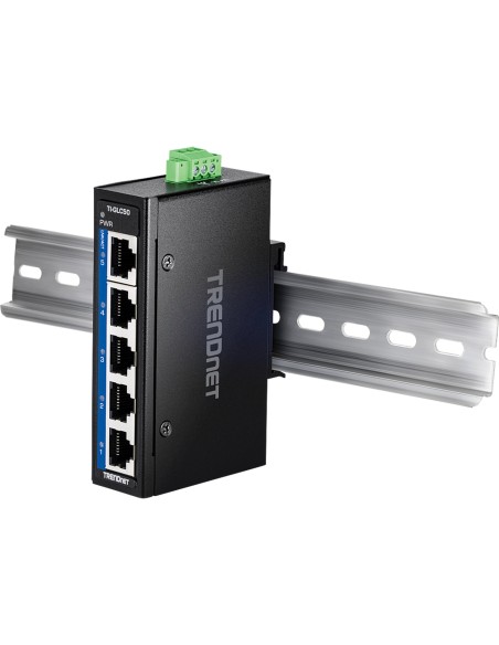 Trendnet TI-GLC50 switch No administrado Gigabit Ethernet (10 100 1000) Negro
