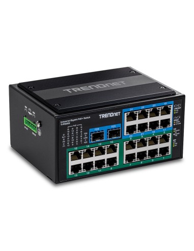 Trendnet TI-PG262 switch No administrado Gigabit Ethernet (10 100 1000) Energía sobre Ethernet (PoE) Negro