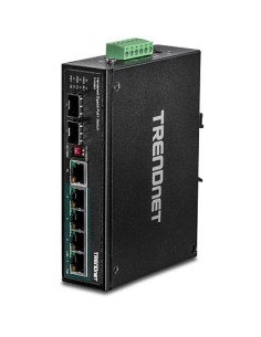 Trendnet TI-PG62 switch No administrado Gigabit Ethernet (10 100 1000) Energía sobre Ethernet (PoE) Negro
