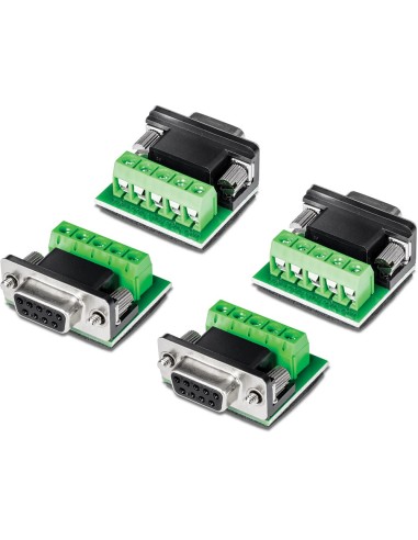 Trendnet TI-S400 cambiador de género para cable Verde, Gris