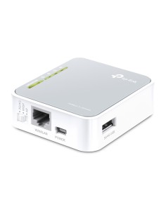 TP-Link TL-MR3020 router inalámbrico Ethernet rápido Banda única (2,4 GHz) 4G Plata, Blanco 2
