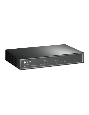 TP-Link TL-SF1008P switch No administrado Fast Ethernet (10 100) Energía sobre Ethernet (PoE) Oliva