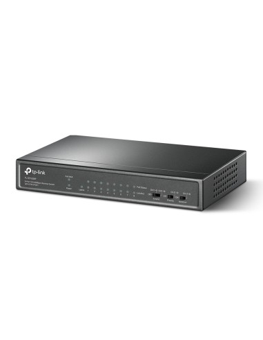 TP-Link TL-SF1009P switch No administrado Fast Ethernet (10 100) Energía sobre Ethernet (PoE) Negro