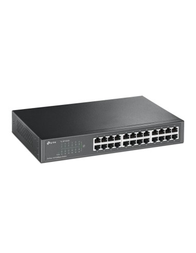 TP-Link TL-SF1024D switch No administrado Fast Ethernet (10 100) Gris