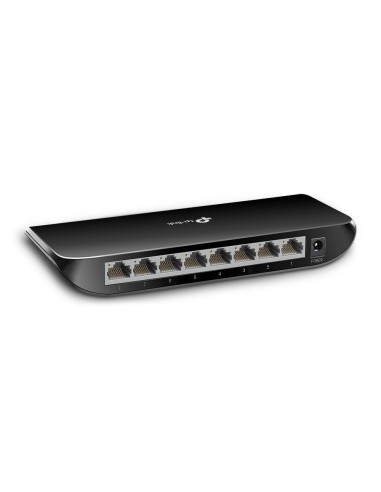 TP-Link TL-SG1008D switch No administrado Gigabit Ethernet (10 100 1000) Negro