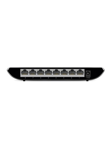 TP-Link TL-SG1008D switch No administrado Gigabit Ethernet (10 100 1000) Negro