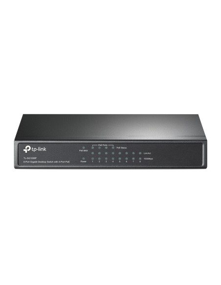 TP-Link TL-SG1008P switch No administrado Gigabit Ethernet (10 100 1000) Energía sobre Ethernet (PoE) Avellana