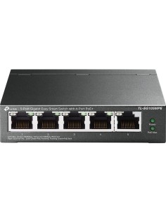 TP-Link TL-SG105MPE switch L2 Gigabit Ethernet (10 100 1000) Energía sobre Ethernet (PoE) Negro 2