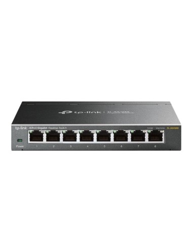 TP-Link Omada TL-SG108S switch No administrado Gigabit Ethernet (10 100 1000) Negro