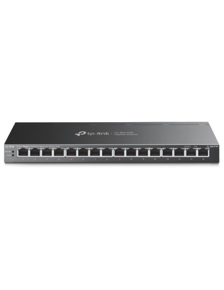 TP-Link TL-SG116P switch No administrado Gigabit Ethernet (10 100 1000) Energía sobre Ethernet (PoE) Negro