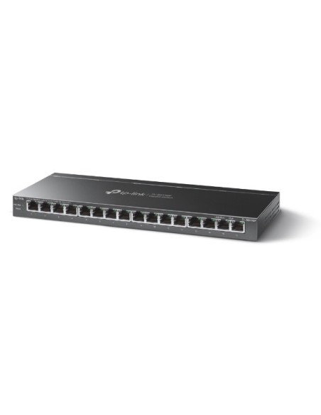 TP-Link TL-SG116P switch No administrado Gigabit Ethernet (10 100 1000) Energía sobre Ethernet (PoE) Negro