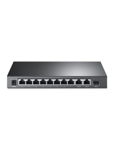 TP-Link TL-SG1210MP switch No administrado Gigabit Ethernet (10 100 1000) Energía sobre Ethernet (PoE) Negro