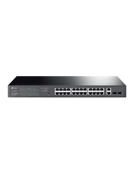 TP-Link TL-SG1428PE switch Gestionado L2 Gigabit Ethernet (10 100 1000) Energía sobre Ethernet (PoE) 1U Negro