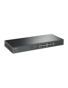 TP-Link TL-SG1218MPE Gestionado L2 Gigabit Ethernet (10 100 1000) Energía sobre Ethernet (PoE) 1U Negro 2