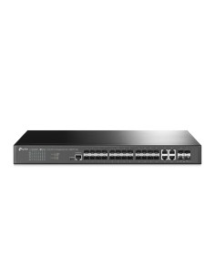TP-Link JetStream TL-SG3428XF switch Gestionado L2+ 1U Negro