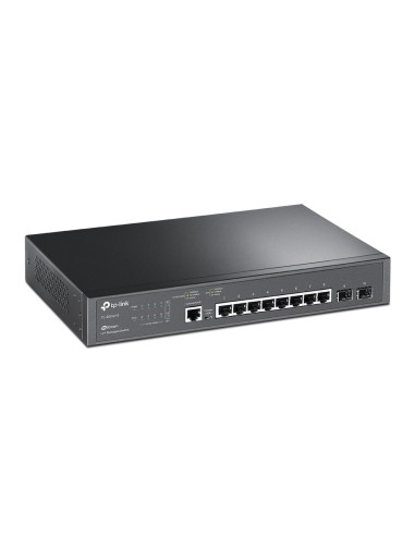 TP-Link JetStream TL-SG3210 switch Gestionado L2 L3 Gigabit Ethernet (10 100 1000) 1U Negro