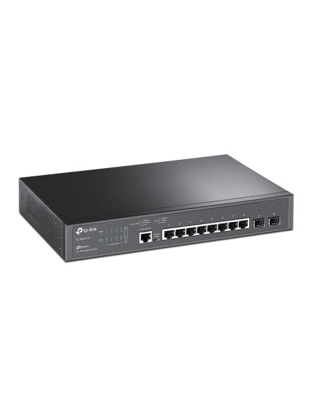 TP-Link JetStream TL-SG3210 switch Gestionado L2 L3 Gigabit Ethernet (10 100 1000) 1U Negro