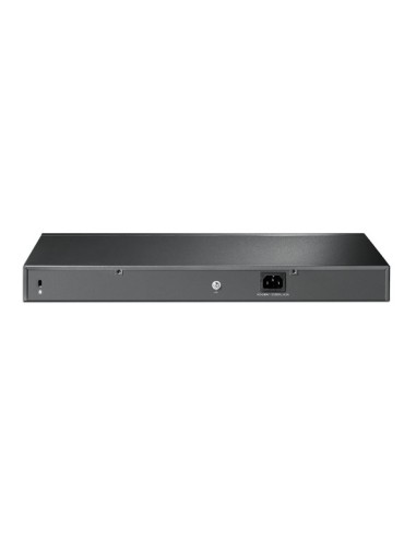TP-Link JetStream TL-SL2428P switch Gestionado L2 Fast Ethernet (10 100) Energía sobre Ethernet (PoE) 1U Negro