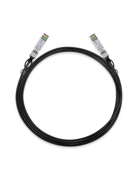 TP-Link TL-SM5220-3M Cable de fibra óptica e InfiniBand SFP+ DAC Negro