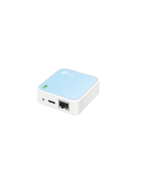 TP-Link TL-WR802N router inalámbrico Ethernet rápido Banda única (2,4 GHz) Azul, Blanco