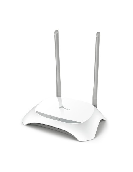 TP-Link TL-WR850N router inalámbrico Ethernet rápido Banda única (2,4 GHz) Gris, Blanco