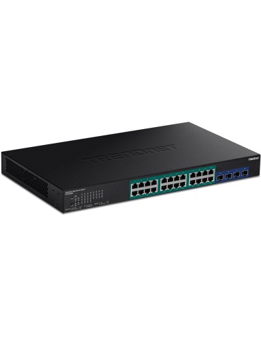 Trendnet TPE-30284 switch Gestionado L2 L4 Gigabit Ethernet (10 100 1000) Energía sobre Ethernet (PoE) 1U Negro
