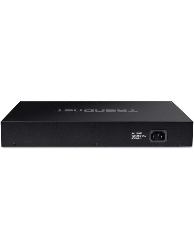 Trendnet TPE-BG102G switch No administrado Gigabit Ethernet (10 100 1000) Energía sobre Ethernet (PoE) 1U Negro