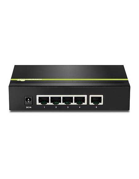Trendnet TPE-S50 switch No administrado L2 Fast Ethernet (10 100) Energía sobre Ethernet (PoE) Negro