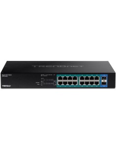 Trendnet TPE-TG182 switch Gigabit Ethernet (10 100 1000) Energía sobre Ethernet (PoE) 1U Negro 2