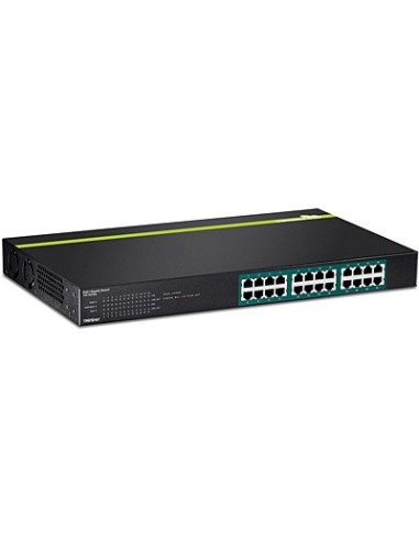 Trendnet TPE-TG240G switch No administrado L2 Gigabit Ethernet (10 100 1000) Energía sobre Ethernet (PoE) Negro