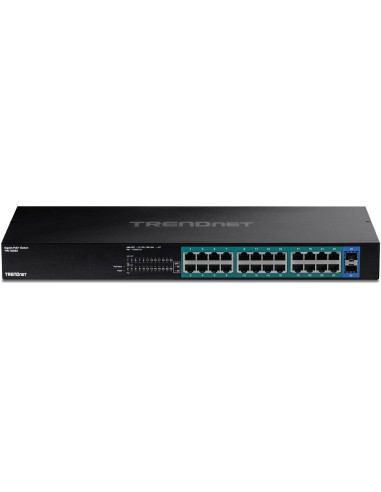 Trendnet TPE-TG262 switch No administrado L2 Gigabit Ethernet (10 100 1000) Energía sobre Ethernet (PoE) 1U Negro