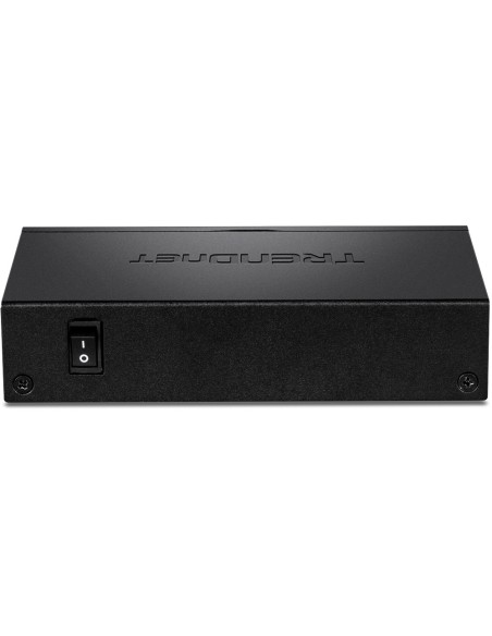 Trendnet TPE-TG51G switch Gigabit Ethernet (10 100 1000) Energía sobre Ethernet (PoE) Negro