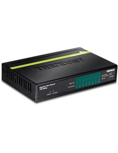 Trendnet TPE-TG82G switch No administrado Gigabit Ethernet (10 100 1000) Energía sobre Ethernet (PoE) Negro
