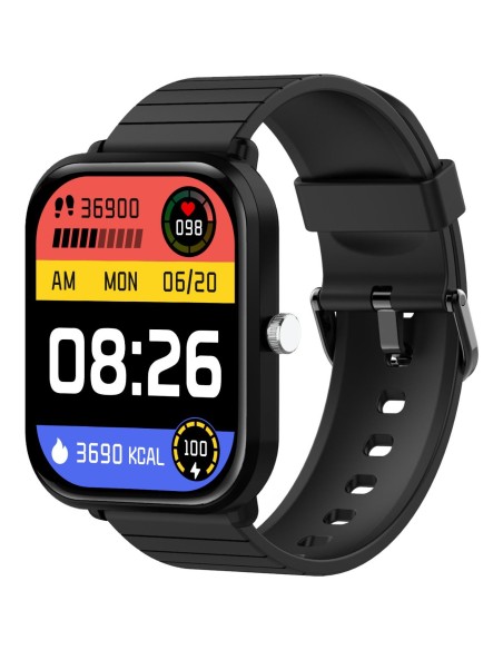 Celly TRAINERMATE2BK Relojes inteligentes y deportivos 5,11 cm (2.01") Digital 240 x 296 Pixeles Pantalla táctil Negro