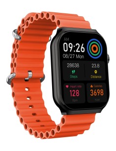 Celly TRAINERULTRABK Relojes inteligentes y deportivos 5,13 cm (2.02") Digital 320 x 320 Pixeles Pantalla táctil Negro 2