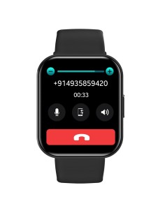 Celly TRAINERWATCH2BK Relojes inteligentes y deportivos 4,6 cm (1.81") Digital 320 x 320 Pixeles Pantalla táctil Negro GPS 2