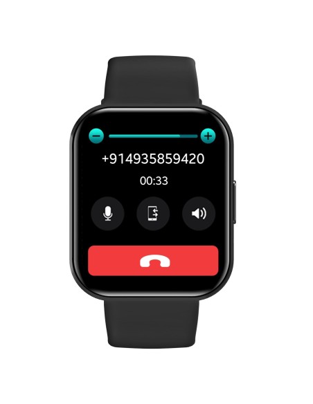 Celly TRAINERWATCH2BK Relojes inteligentes y deportivos 4,6 cm (1.81") Digital 320 x 320 Pixeles Pantalla táctil Negro GPS