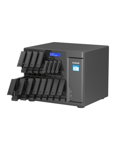 QNAP TS-1655 NAS Torre Intel Atom® C5125 8 GB DDR4 0 TB QNAP Turbo System Negro