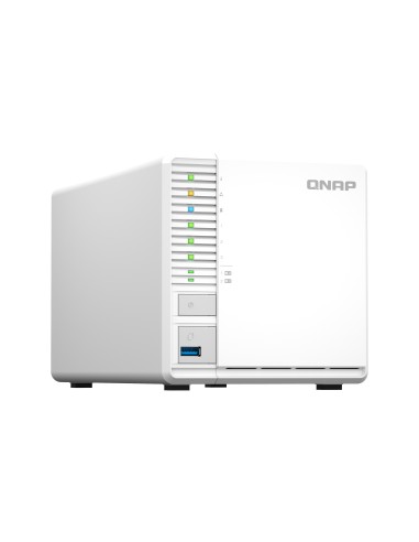 QNAP TS-364 NAS Torre Intel® Celeron® N5095 8 GB DDR4 0 TB QNAP Turbo System Blanco