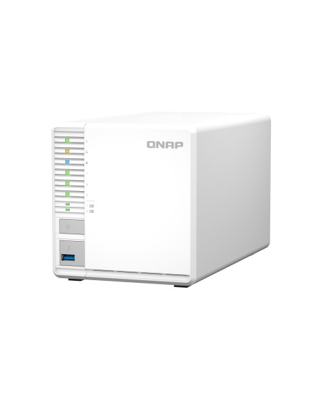 QNAP TS-364 NAS Torre Intel® Celeron® N5095 8 GB DDR4 0 TB QNAP Turbo System Blanco
