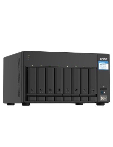 QNAP TS-832PX NAS Torre Annapurna Labs AL324 4 GB DDR4 0 TB QNAP Turbo System Aluminio, Negro