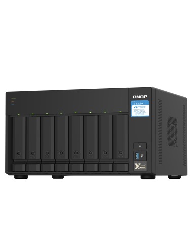 QNAP TS-832PX NAS Torre Annapurna Labs AL324 4 GB DDR4 0 TB QNAP Turbo System Aluminio, Negro