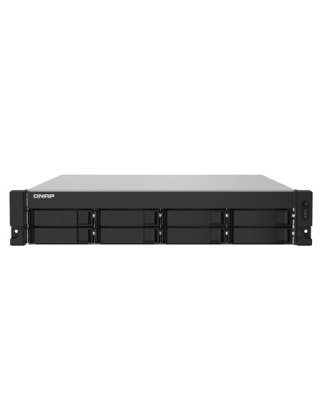 QNAP TS-832PXU-RP NAS Bastidor (2U) Annapurna Labs AL324 4 GB DDR4 0 TB QNAP Turbo System Negro
