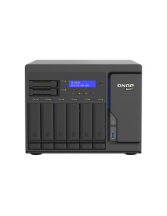 QNAP TS-h886 NAS Torre Intel® Xeon® D D-1602 8 GB DDR4 0 TB QuTS hero Negro