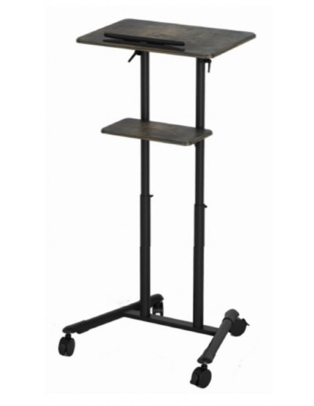 Gembird TVS-DESK-01-BK escritorio de pie Negro