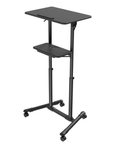 Gembird TVS-DESK-01-BK escritorio de pie Negro