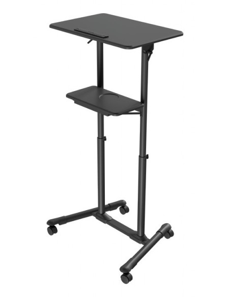 Gembird TVS-DESK-01-BK escritorio de pie Negro